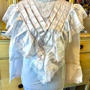 Mexican Jalisco Folklorico Wedding Blouse